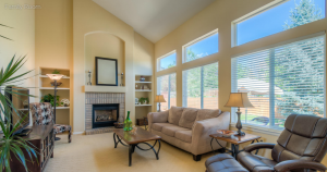 Krisandra Panting of Parallel 26 staged this living area for sale.