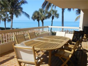 View from patio at 4005 Gulf Shore Blvd N, #106, Naples, FL 34103